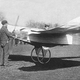 The Blériot V. Though its design appears to resemble a modern aircraft, it is actually a pusher, with wings and engine at the rear and a small canard at the front. (Author unknown)